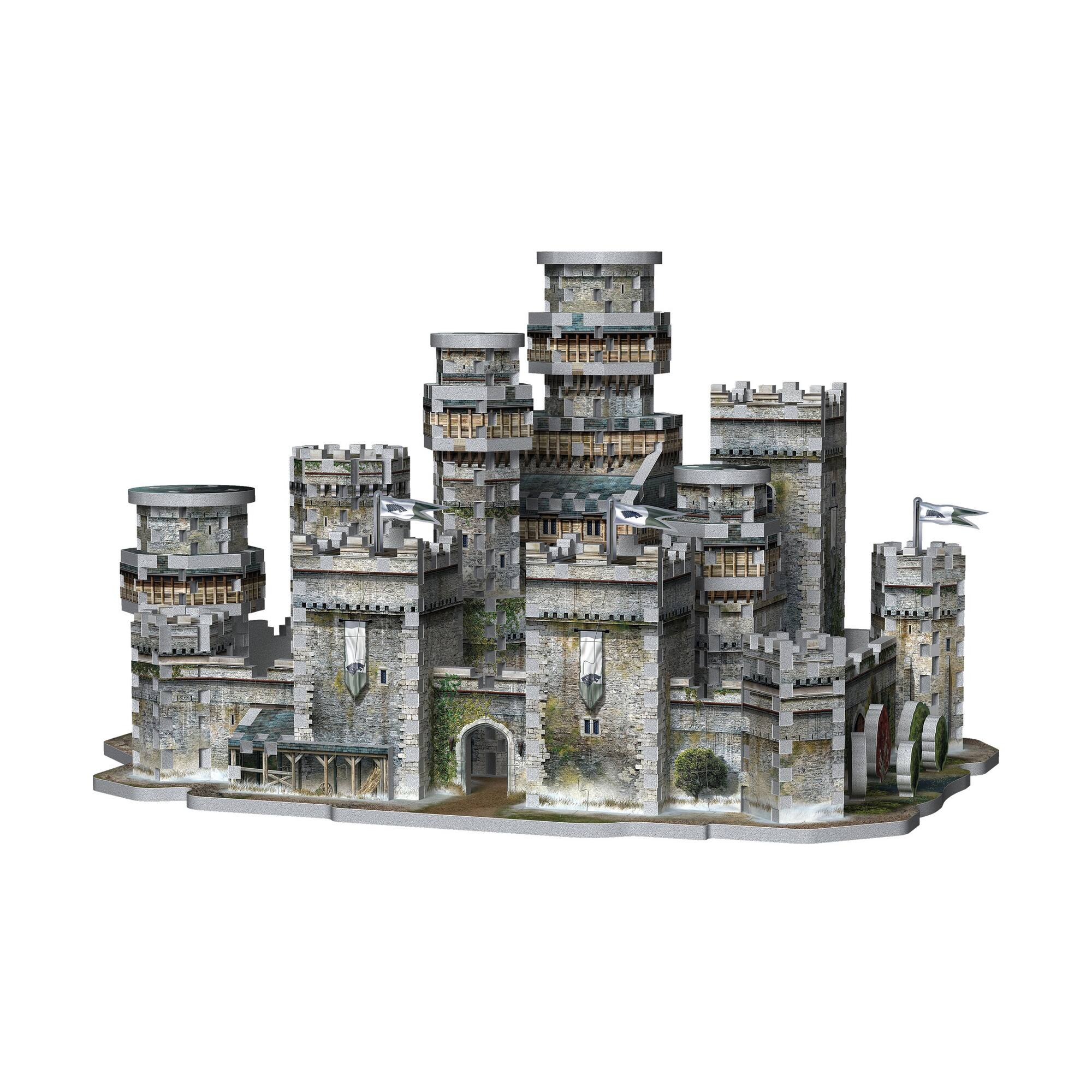 Game of Thrones - 2 3D Puzzles: The Red Keep and Winterfell: 1755 Pcs